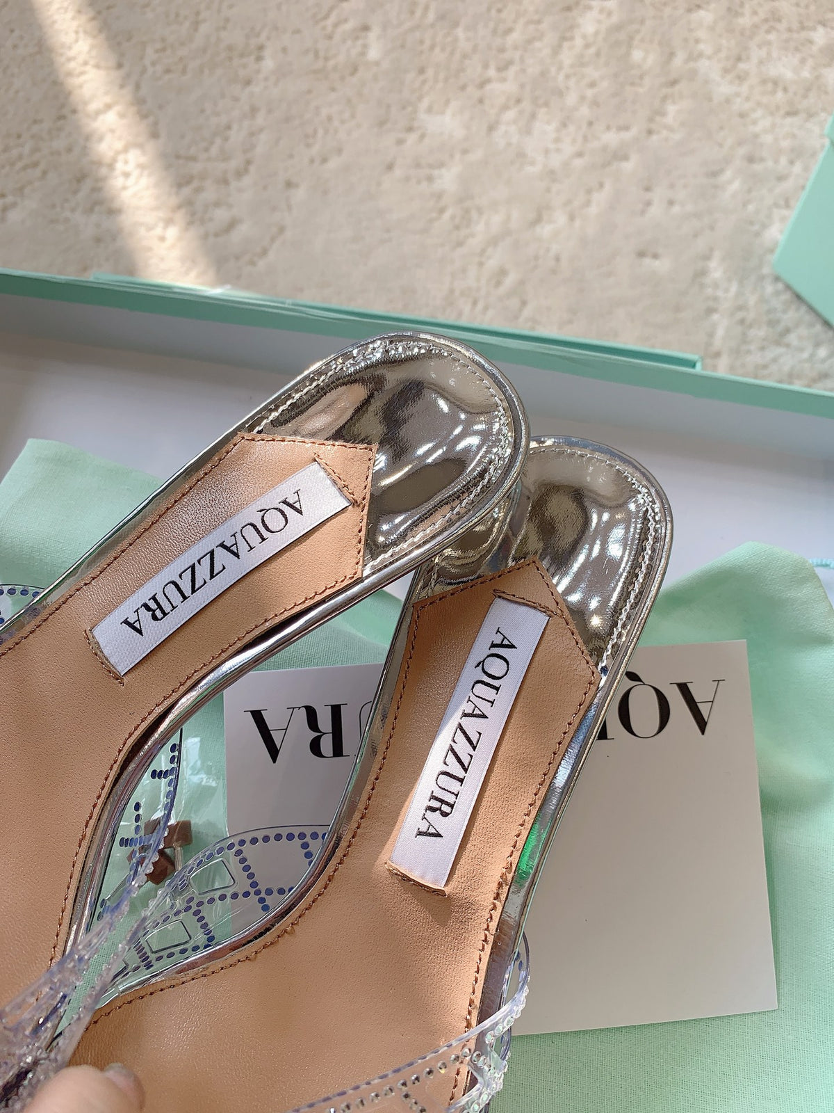 Aquazzura Gray Designer Shoes EU 34-42 Edition 6 - detail image 6