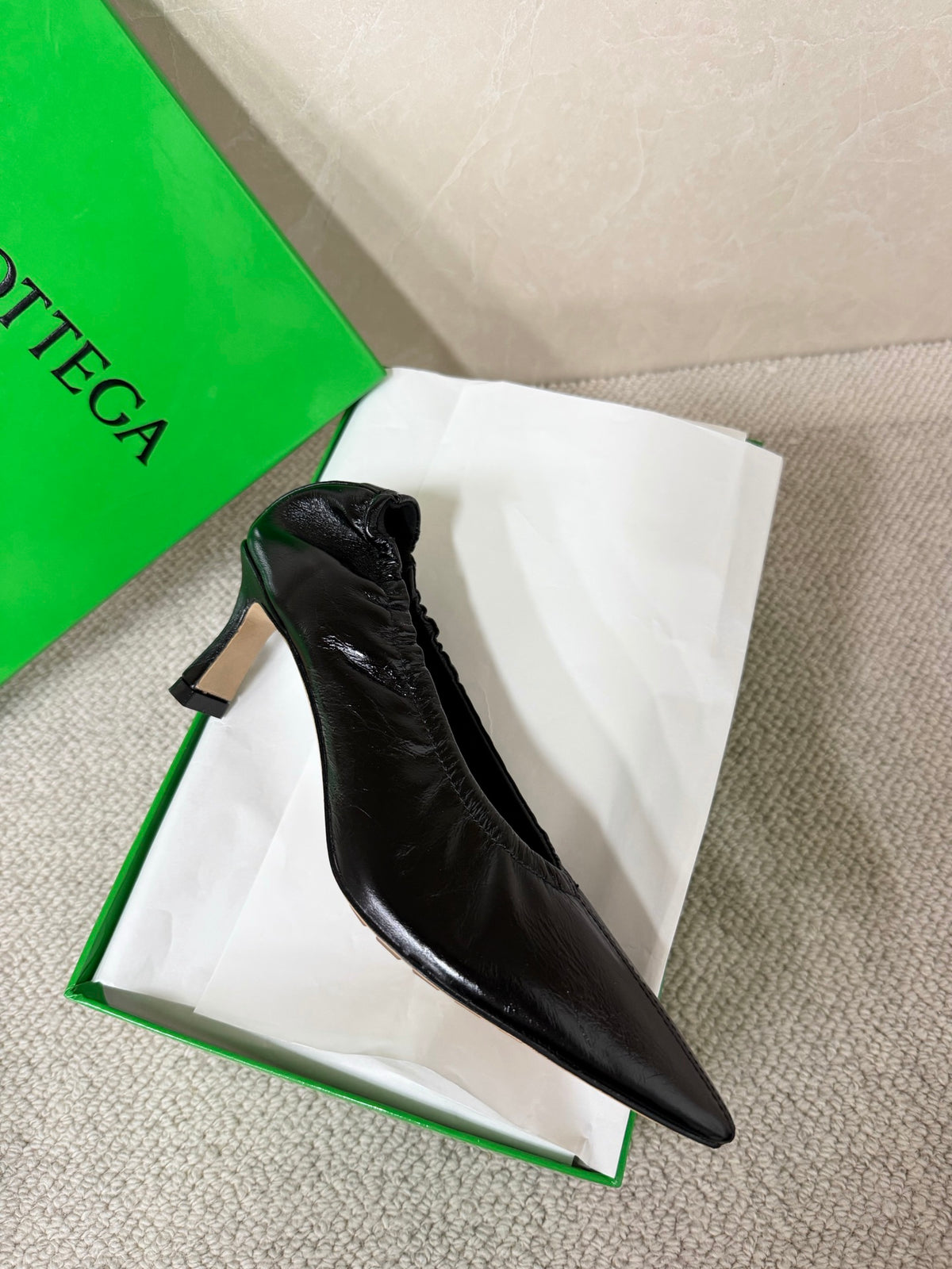 Bottega Veneta Black & Green Heels EU 35-42 Edition 2 - detail image 3