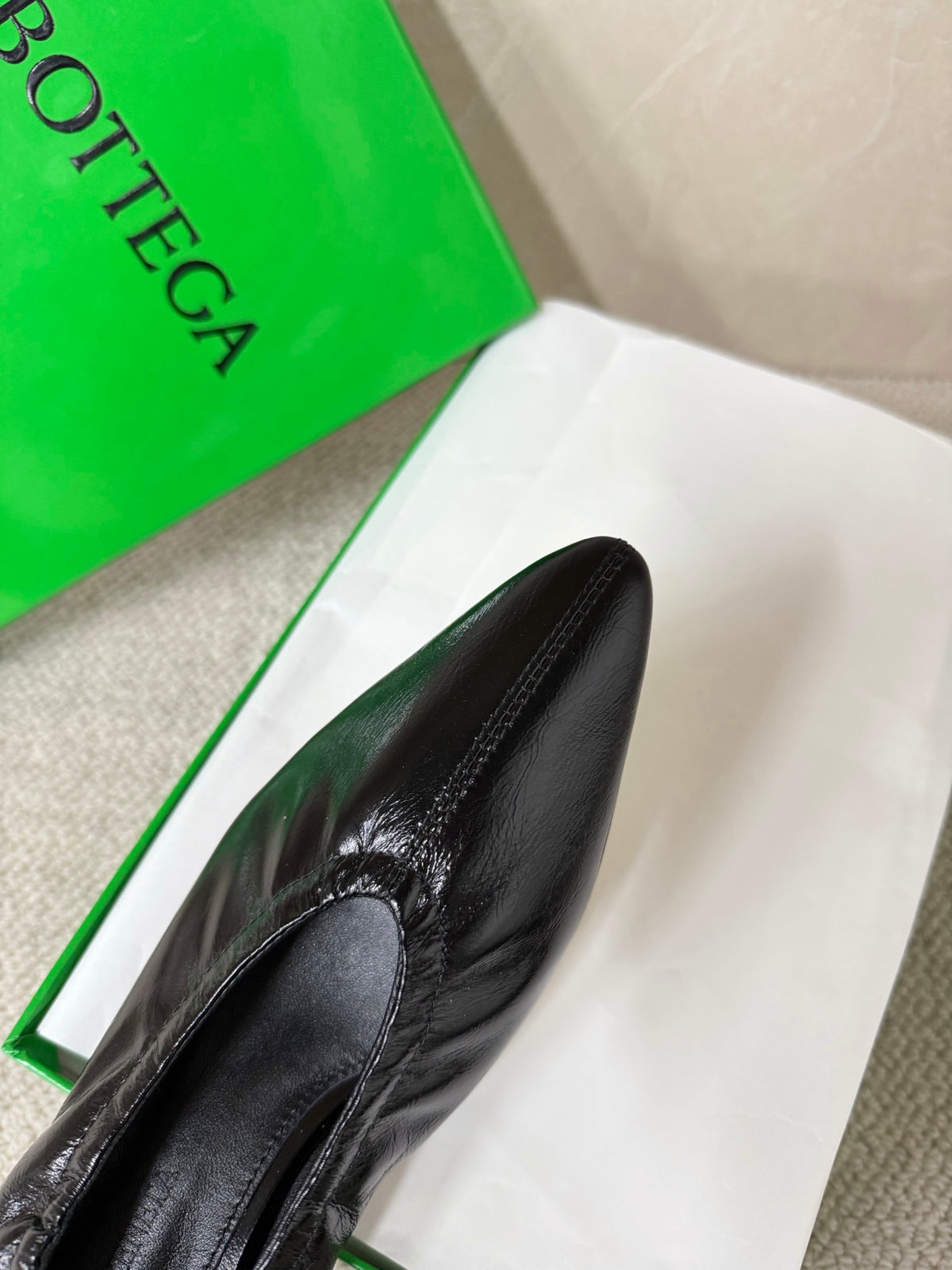 Bottega Veneta Black & Green Heels EU 35-42 Edition 2 - detail image 4