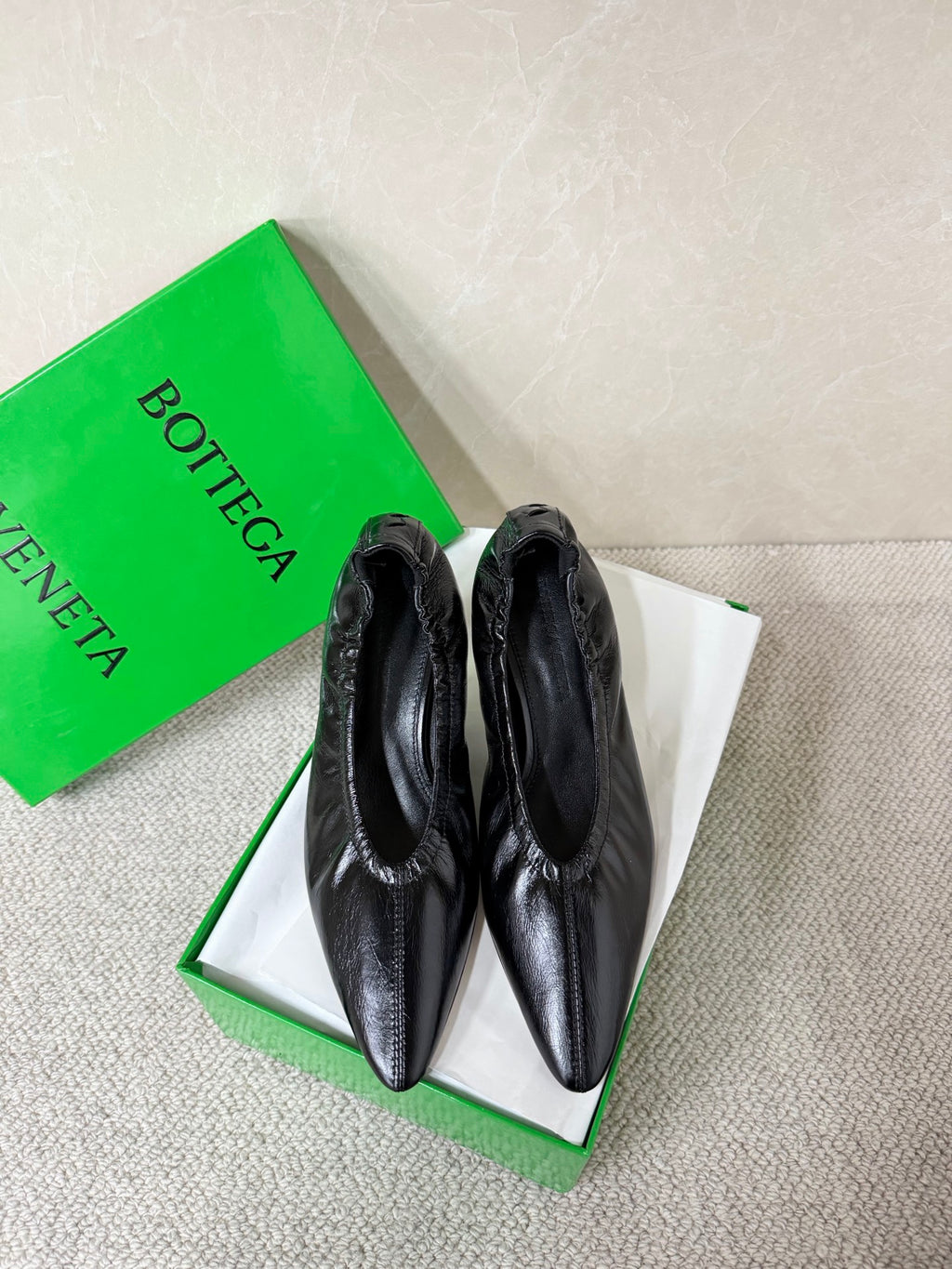 Bottega Veneta Black & Green Heels EU 35-42 Edition 2