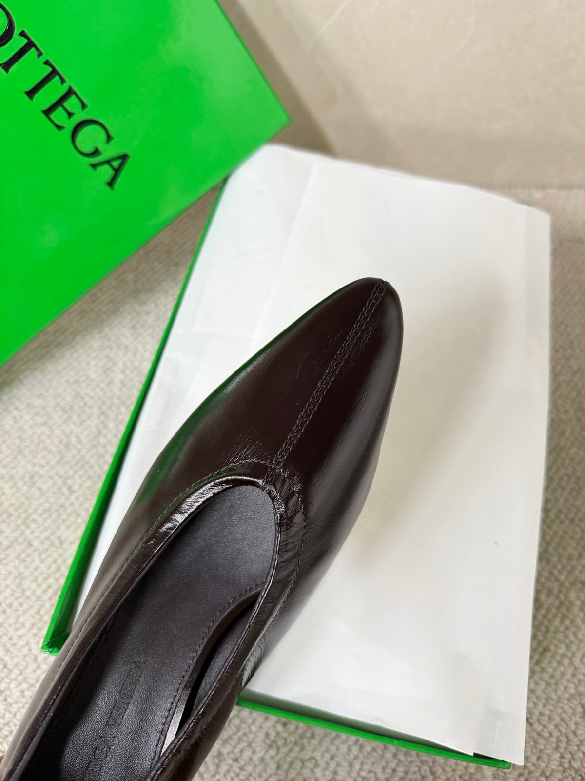 Bottega Veneta Black & Green Heels EU 35-42 - detail image 3