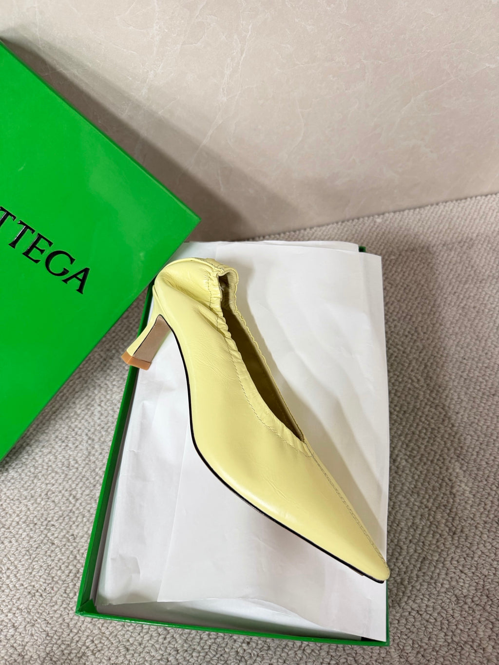 Bottega Veneta Gold & Green Designer Shoes EU 35-42 - detail image 8