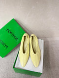 Bottega Veneta Gold & Green Designer Shoes EU 35-42
