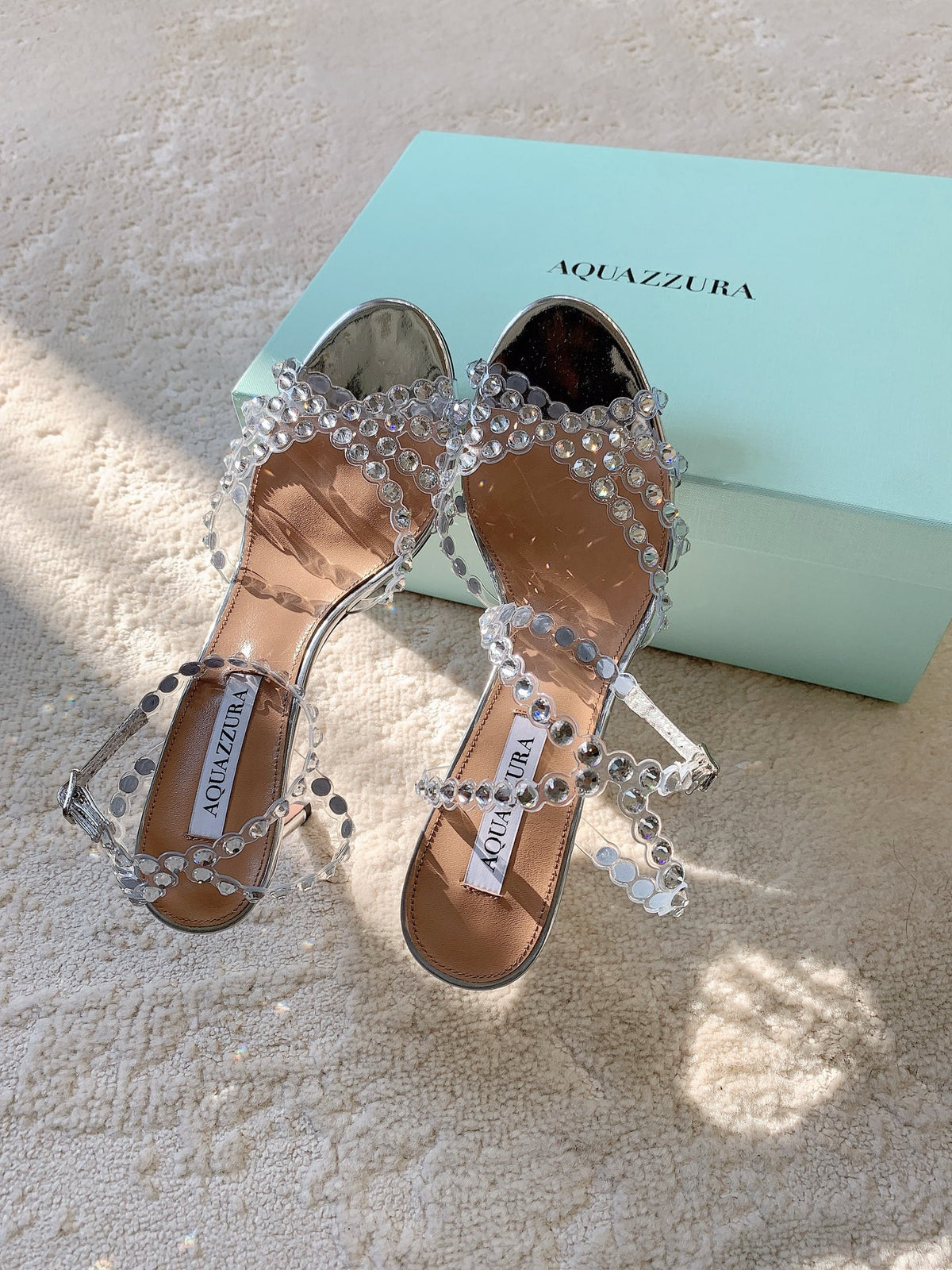 Aquazzura Gray Slides EU 34-42 - detail image 6