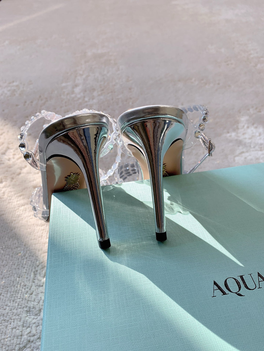 Aquazzura Gray Slides EU 34-42 - detail image 7