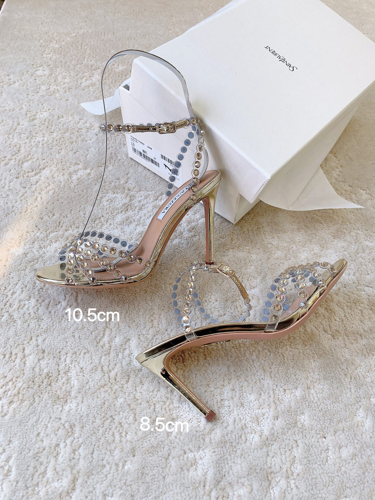 Aquazzura Silver Designer Shoes EU 34-42 - detail image 3