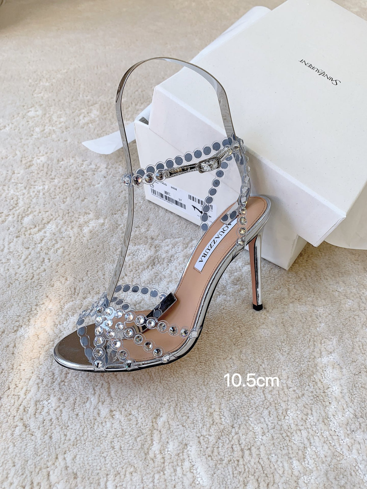 Aquazzura Silver Designer Shoes EU 34-42 Edition 2