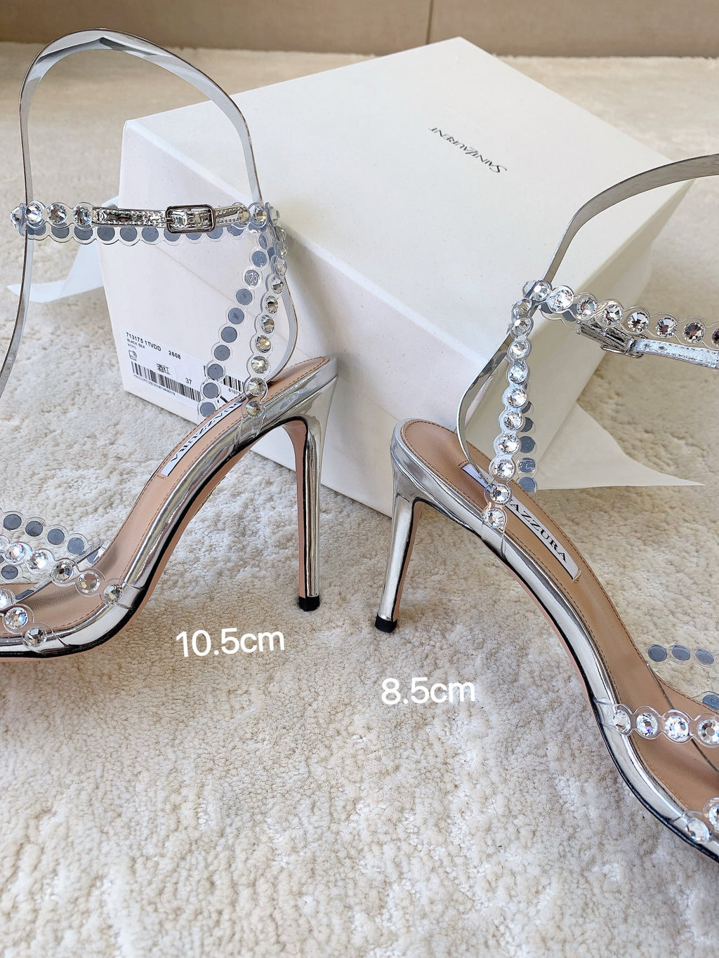 Aquazzura Silver Designer Shoes EU 34-42 Edition 2 - detail image 3