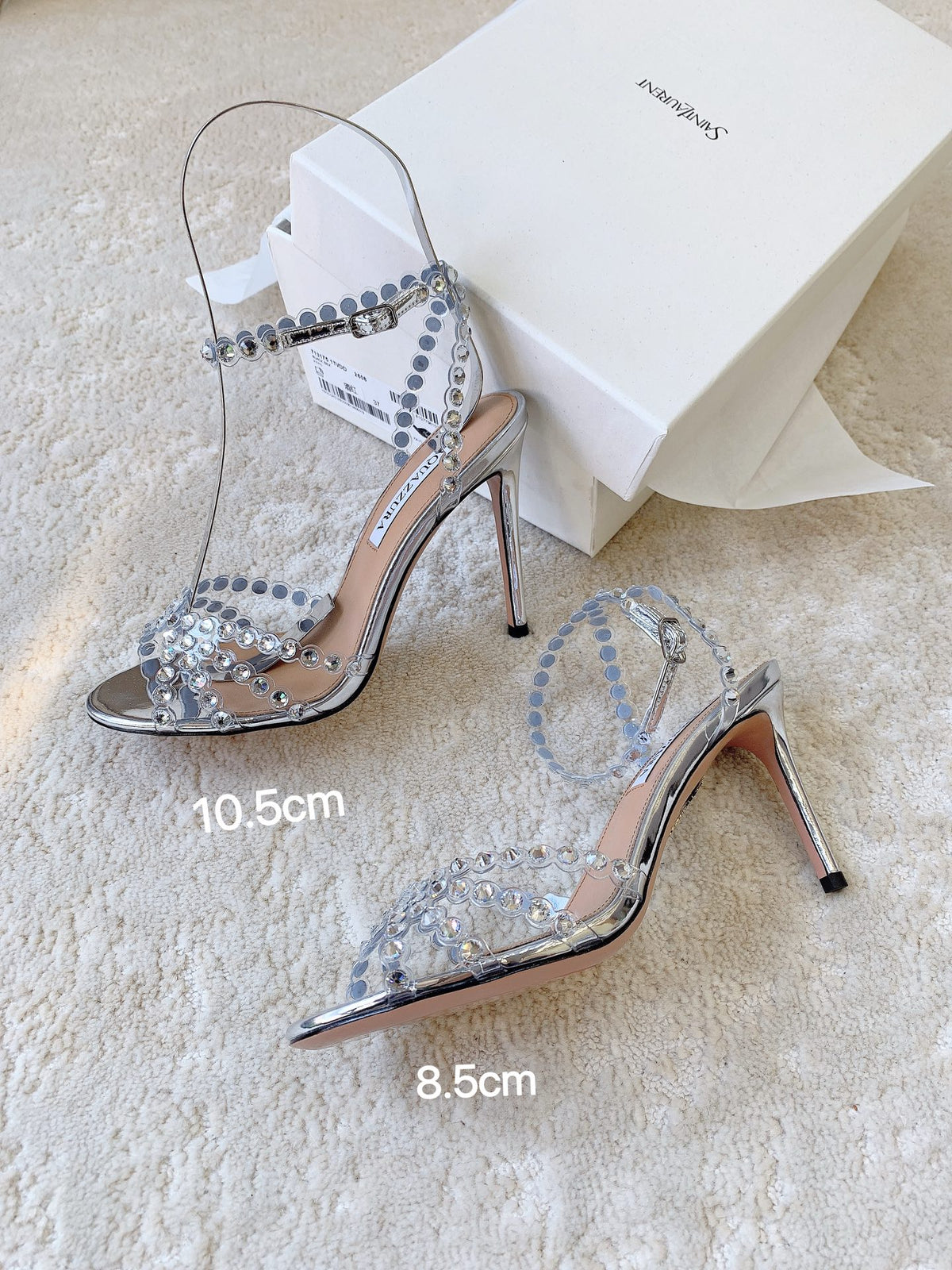 Aquazzura Silver Designer Shoes EU 34-42 Edition 2 - detail image 2