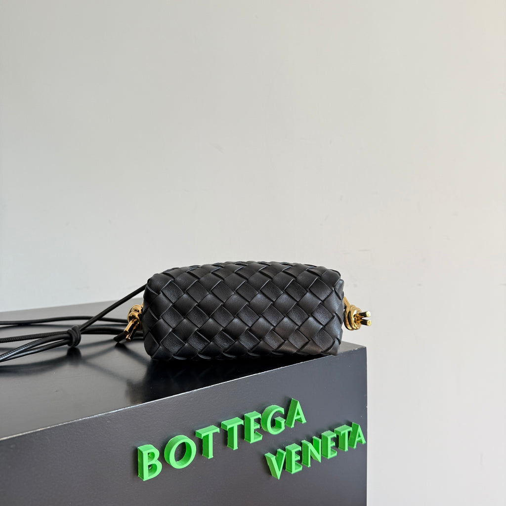 Bottega Veneta 736125 Black Mini Bag - detail image 3