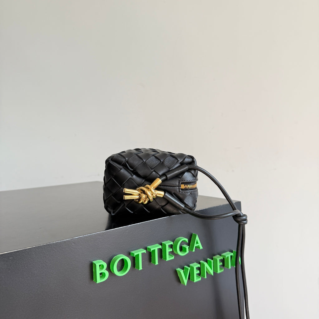 Bottega Veneta 736125 Black Mini Bag - detail image 4