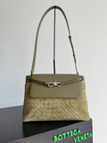 Bottega Veneta 807715 Olive Green Designer Handbag