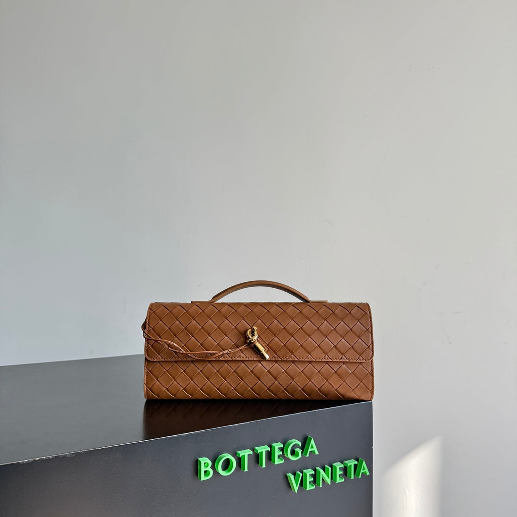 Bottega Veneta 741511 Brown Designer Handbag