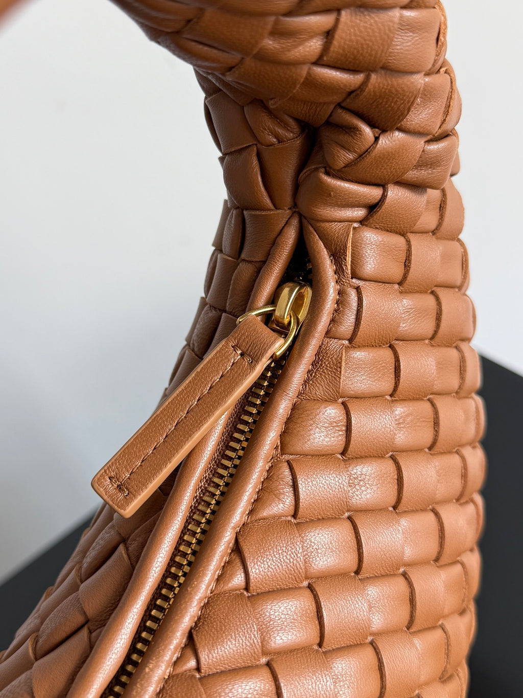 Bottega Veneta 856736 Brown & Orange Hobo Bag - detail image 6