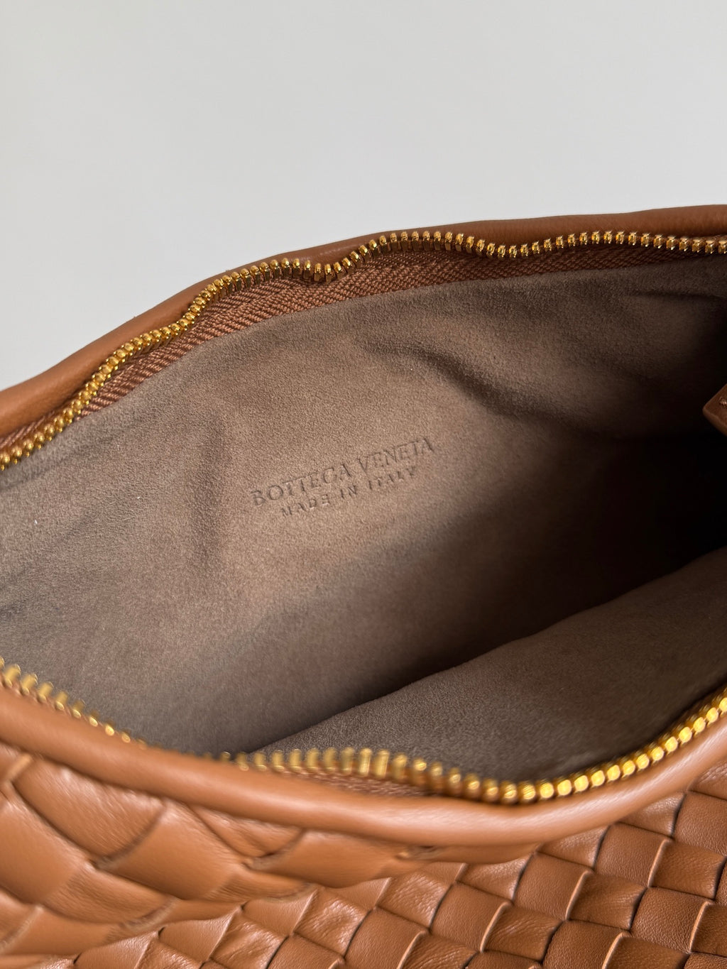 Bottega Veneta 856736 Brown & Orange Hobo Bag - detail image 8
