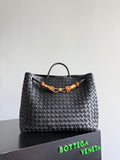 Bottega Veneta 743575 Black Designer Handbag Edition 3