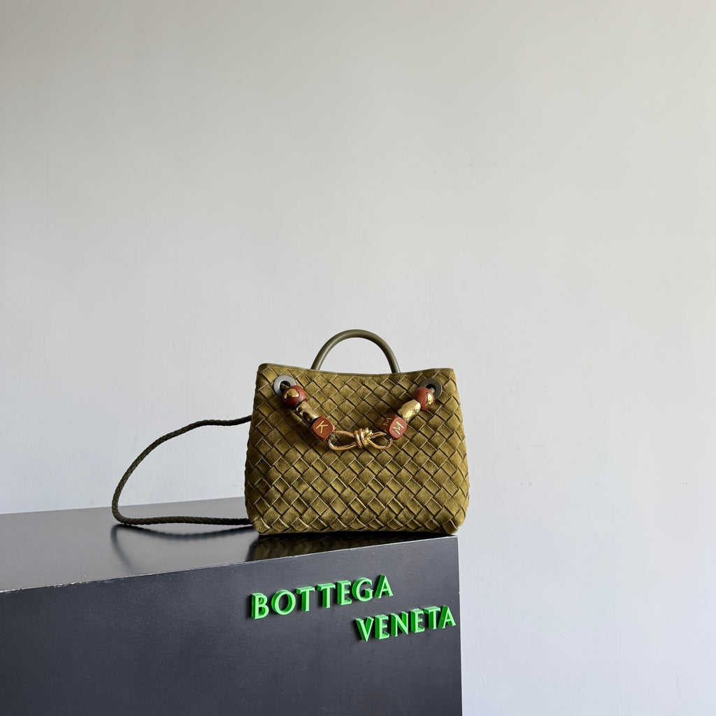 Bottega Veneta 743568 Black & Olive Green Designer Handbag Edition 3