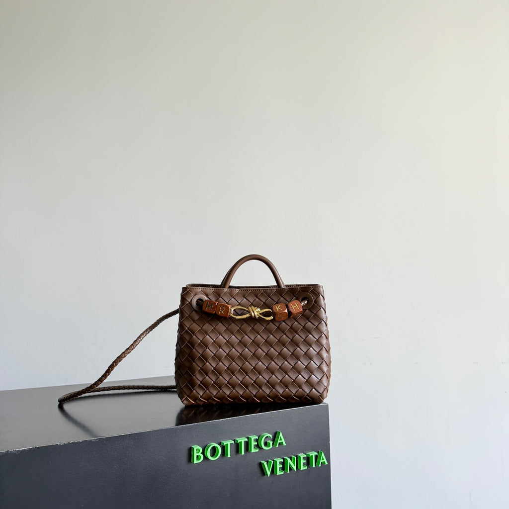Bottega Veneta 743568 Black & Brown Designer Handbag - detail image 3