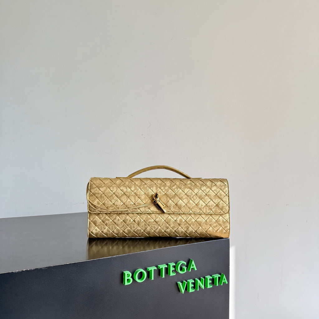 Bottega Veneta 741511 Silver Designer Handbag