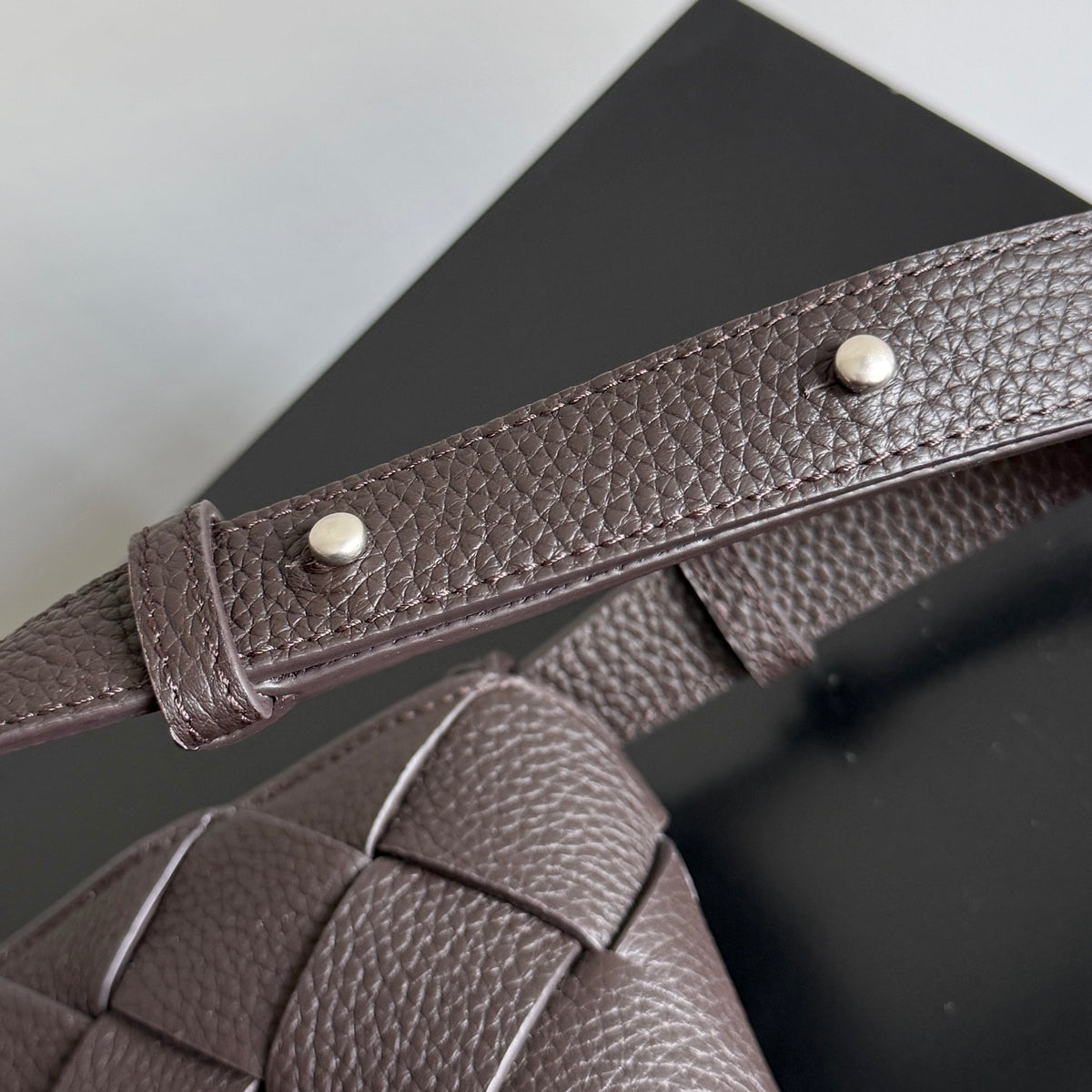 Bottega Veneta 795637 Black Designer Handbag Edition 3 - detail image 6