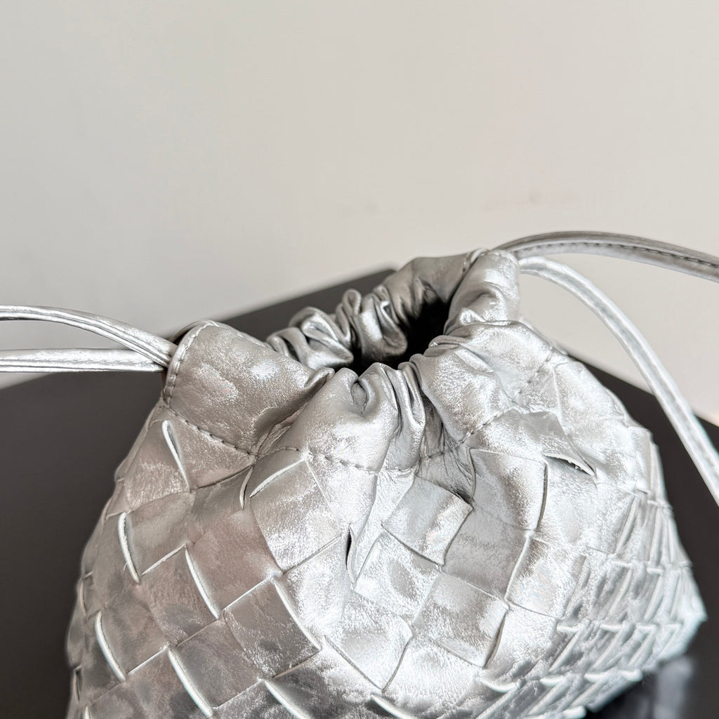 Bottega Veneta 816987 Silver Mini Bag - detail image 4