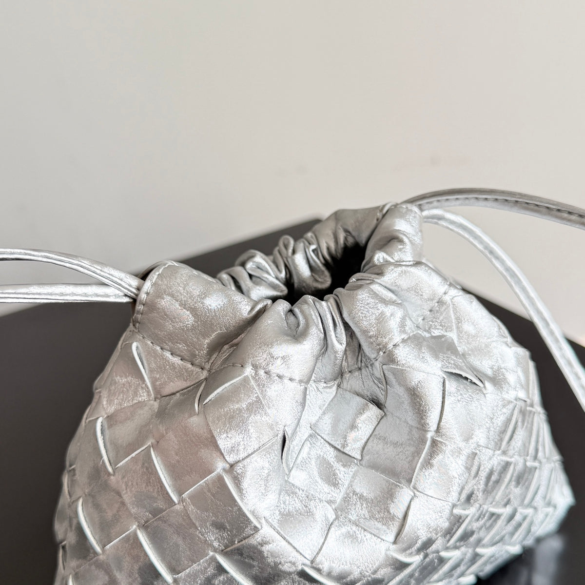 Bottega Veneta 816987 Silver Mini Bag - detail image 4