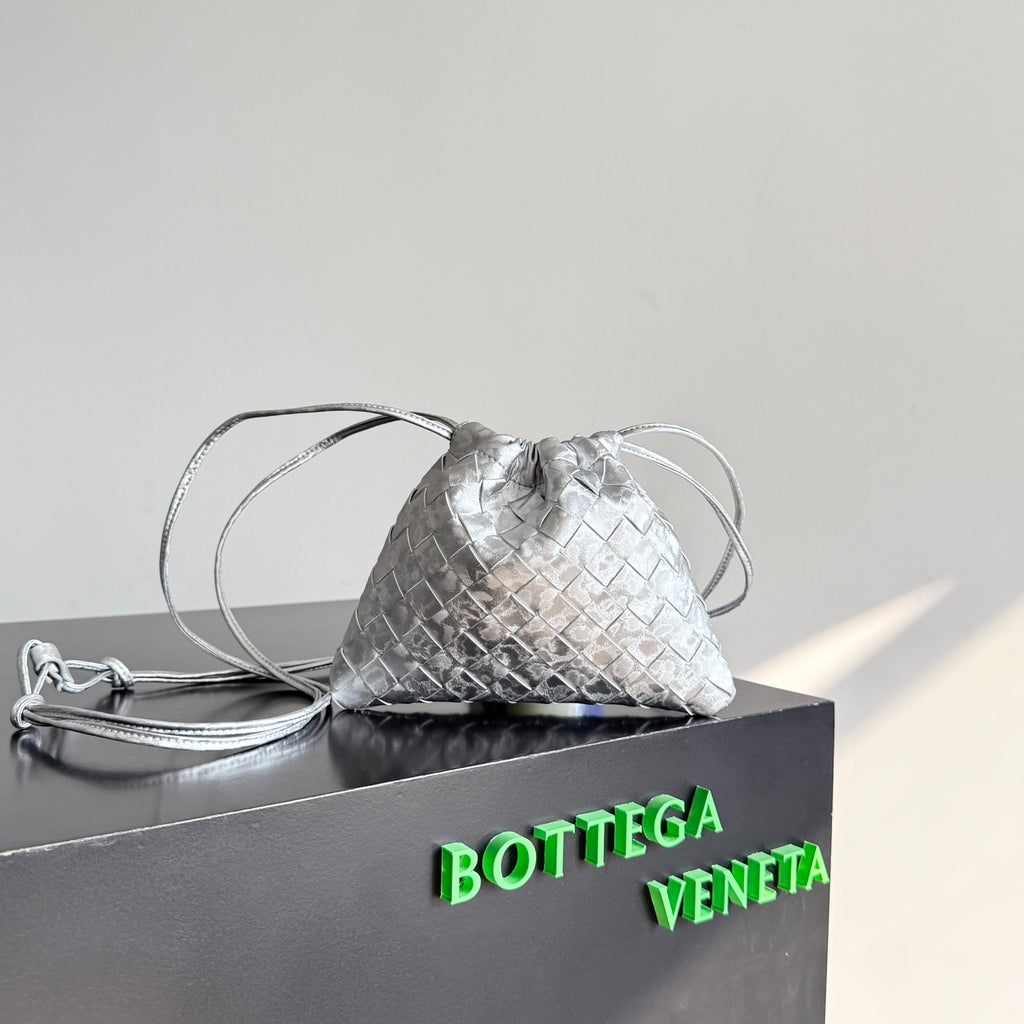 Bottega Veneta 816987 Silver Mini Bag