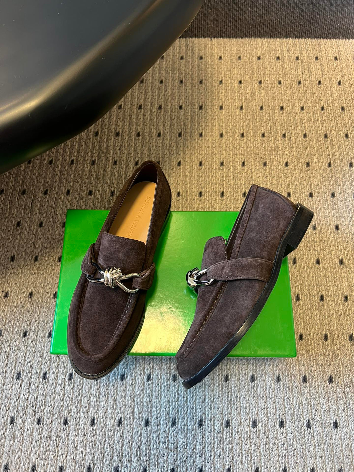 Bottega Veneta Black & Brown Loafers EU 35-40 - detail image 3