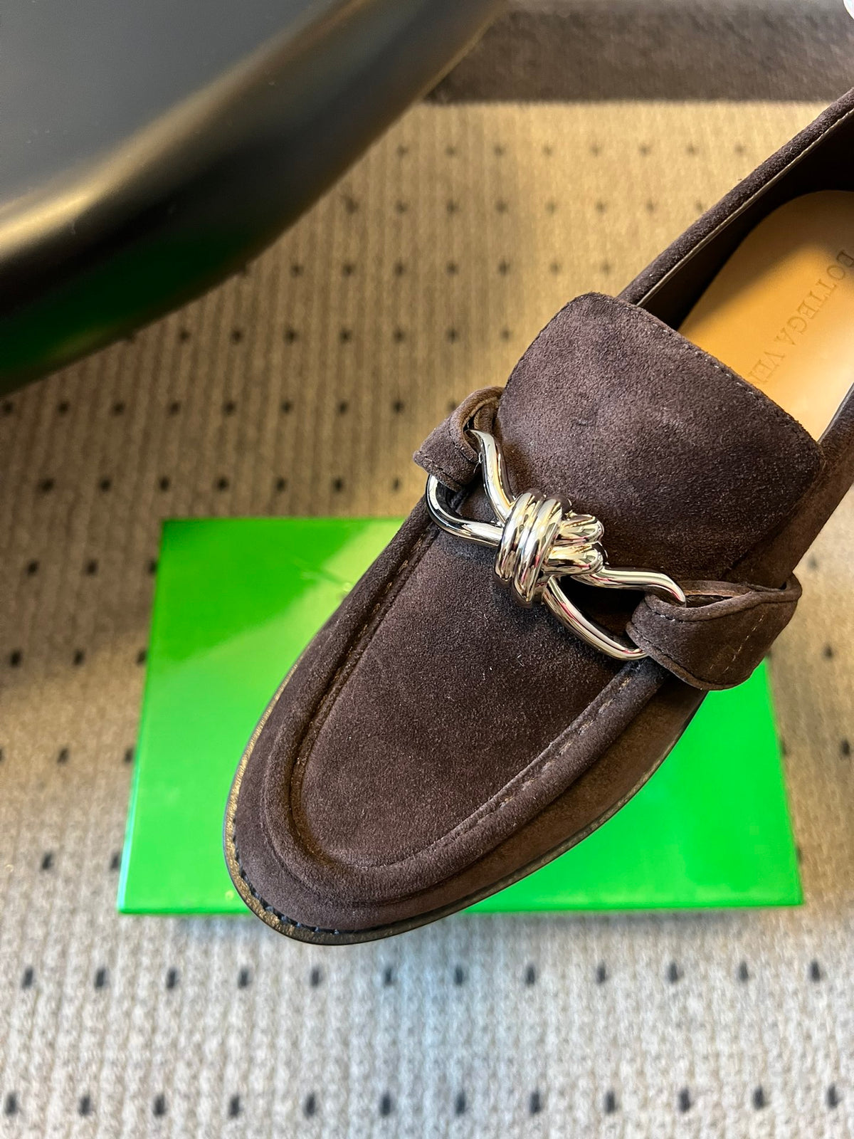 Bottega Veneta Black & Brown Loafers EU 35-40 - detail image 8