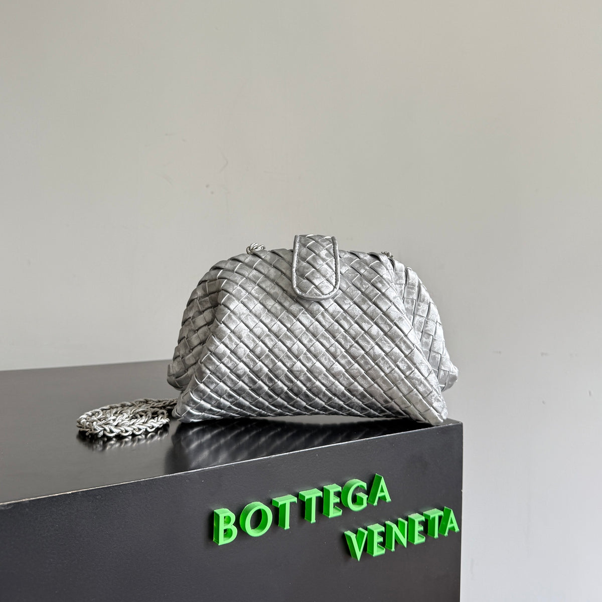 Bottega Veneta 804038 Black Clutch Bag