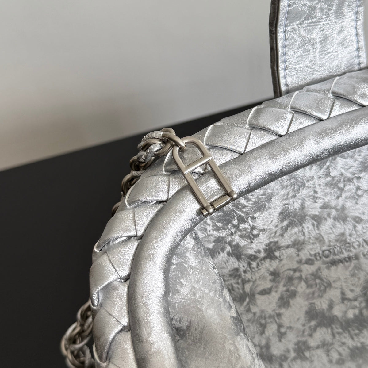 Bottega Veneta 804038 Black Clutch Bag - detail image 6