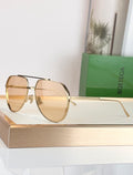 Bottega Veneta BV1465S Rose Gold Designer Sunglasses 60-19-140 mm