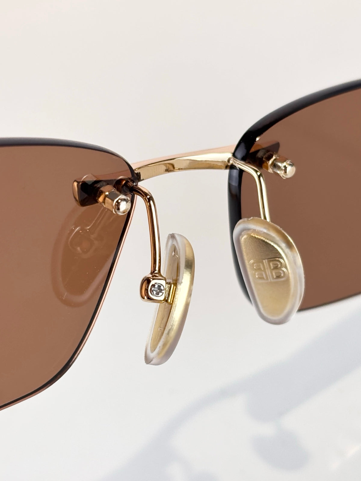 Balenciaga BB0487S Rose Gold Designer Sunglasses 61-17-145 mm - detail image 8