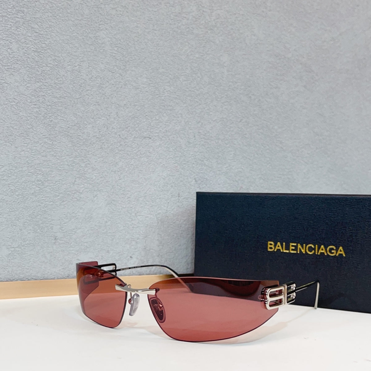 Balenciaga BB0484S Black & Blue Designer Sunglasses Edition 2 - detail image 6