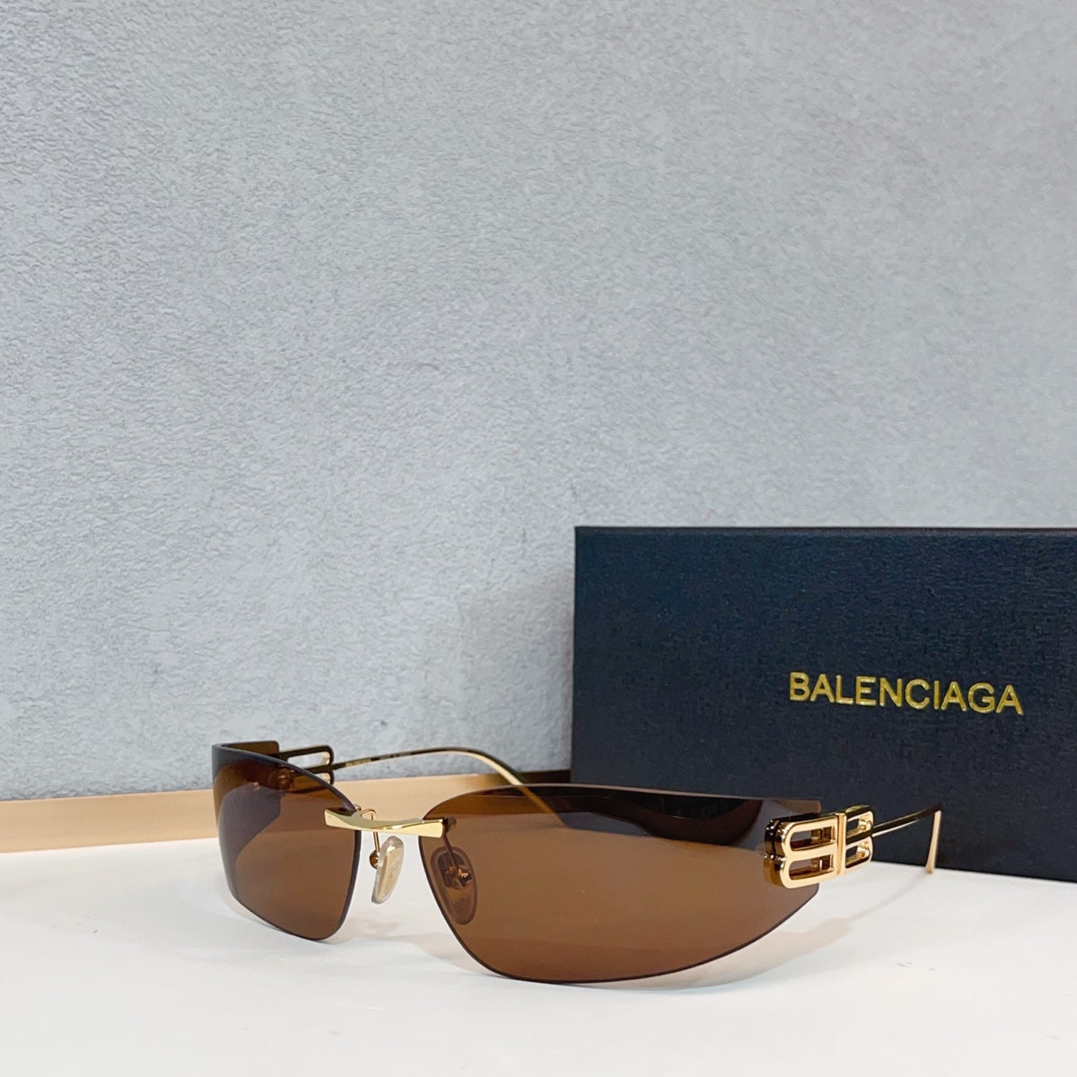 Balenciaga BB0484S Black & Blue Designer Sunglasses Edition 2 - detail image 3