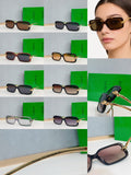 Bottega Veneta BV1439S Green Designer Sunglasses 56-14-145 mm Edition 4