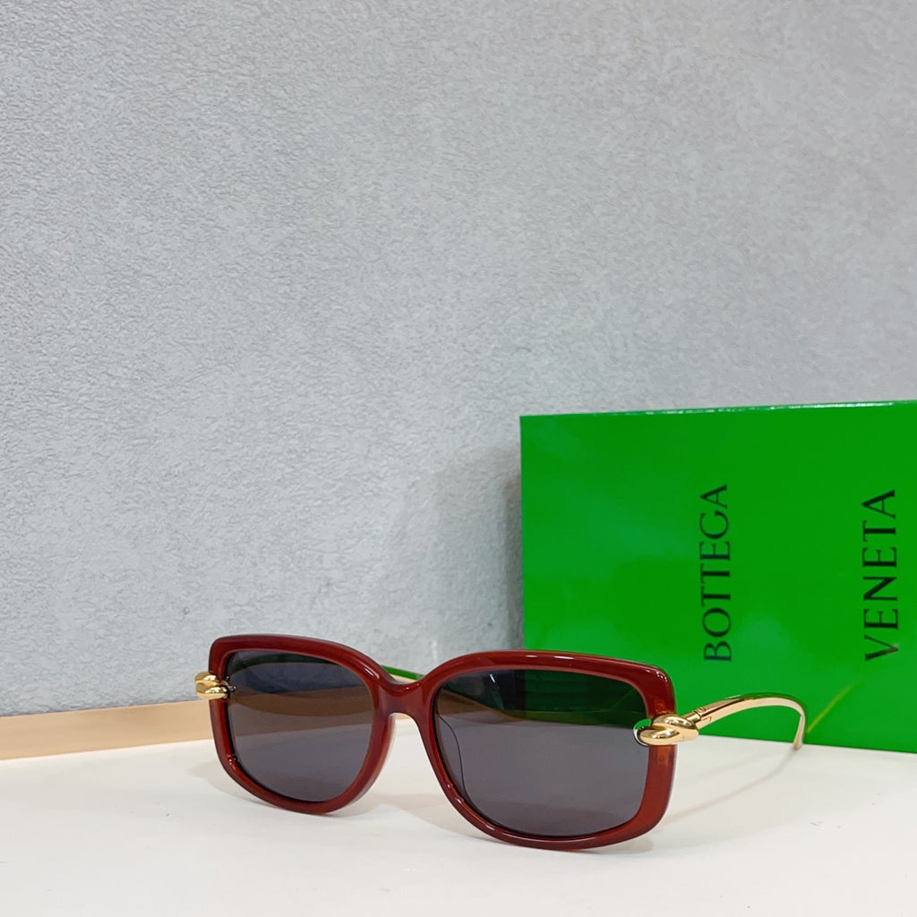 Bottega Veneta BV1440S Green Designer Sunglasses 55-17-145 mm - detail image 3