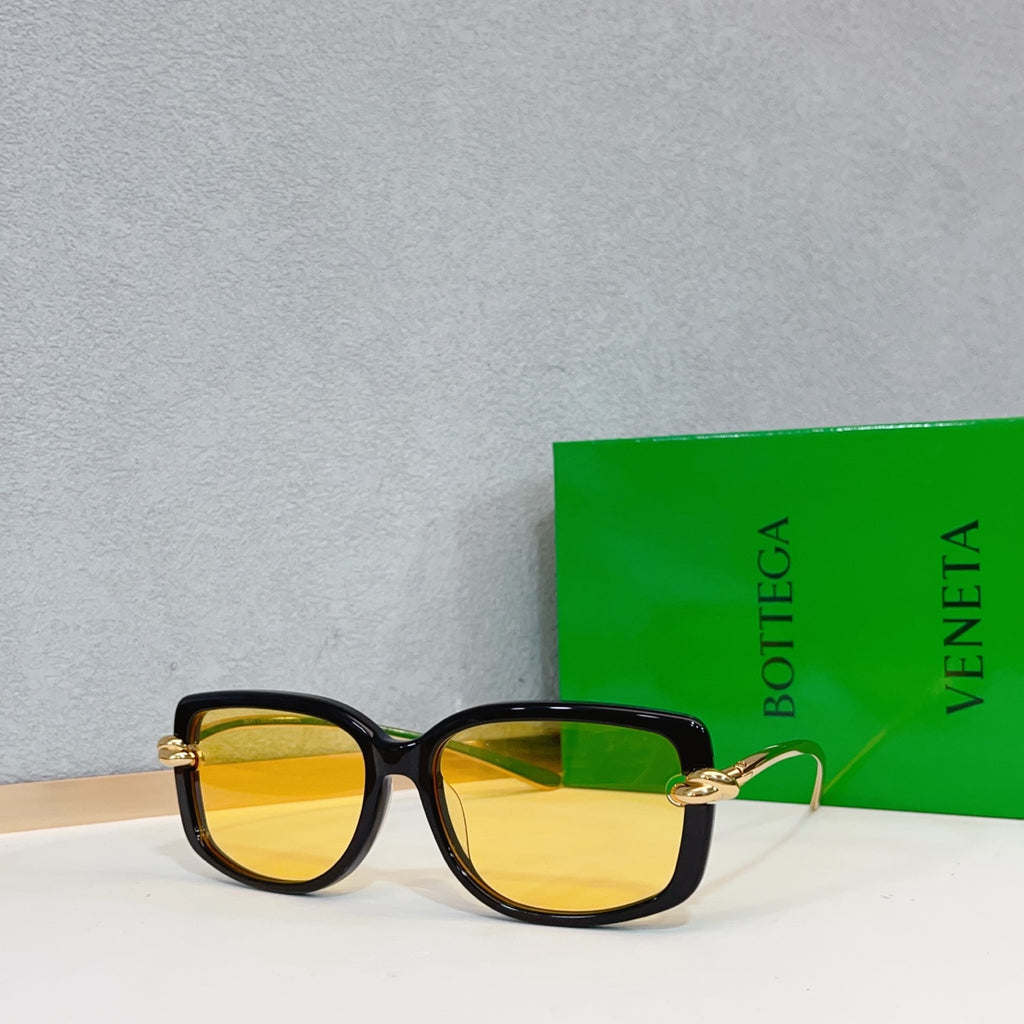 Bottega Veneta BV1440S Green Designer Sunglasses 55-17-145 mm - detail image 7