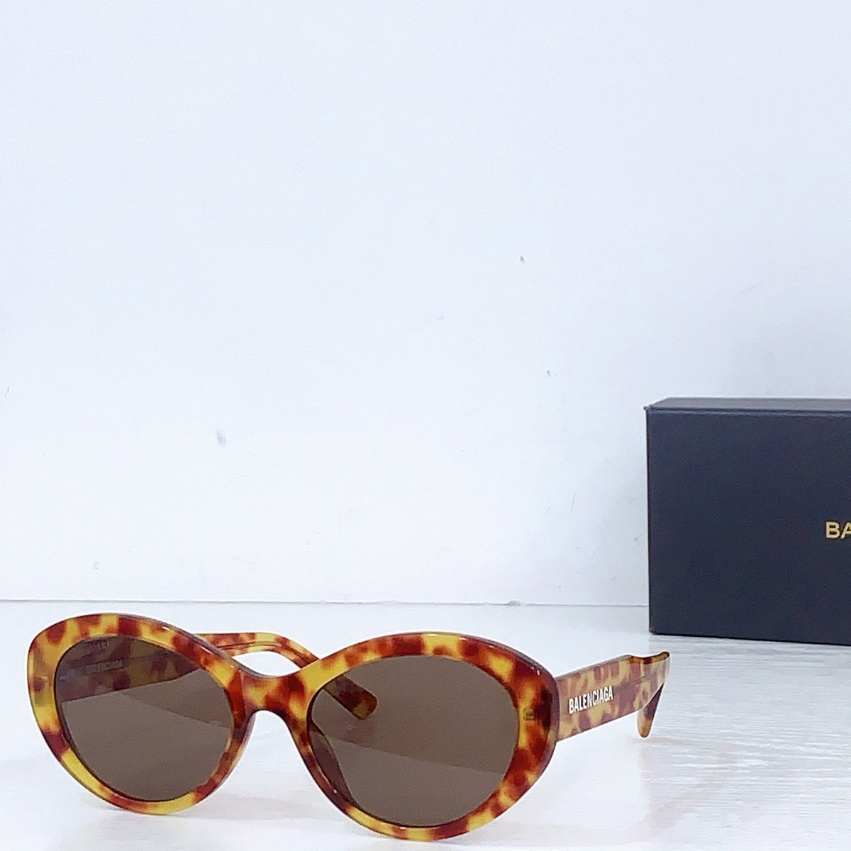 Balenciaga BB0446S Red & Blue Designer Sunglasses 56-20-145 mm