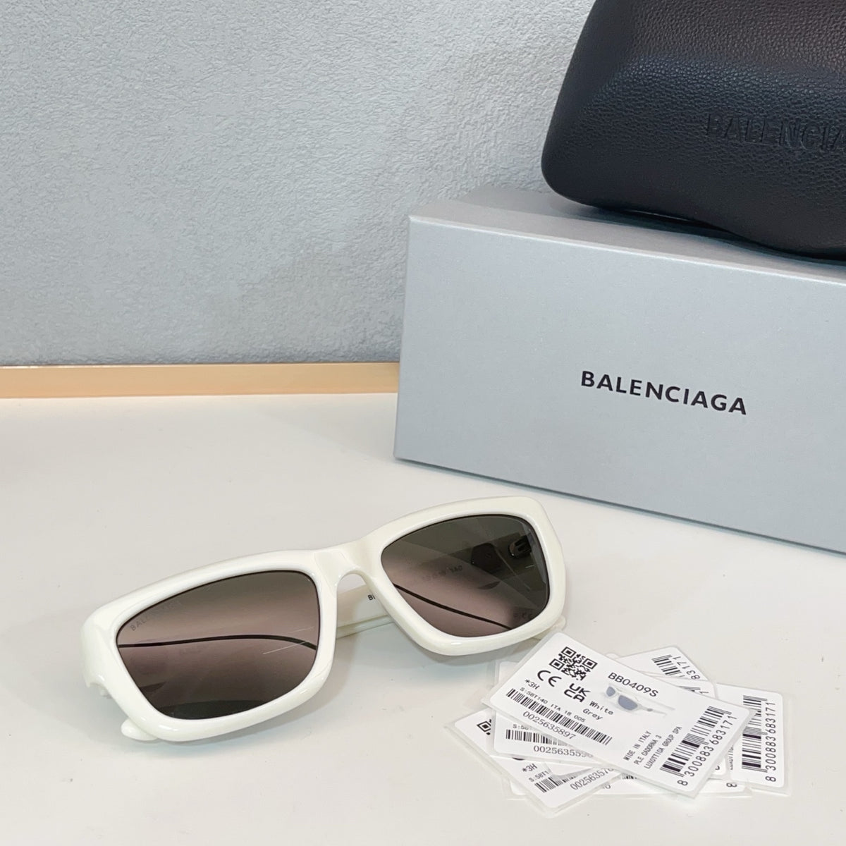 Balenciaga BB0409 Rose Gold Designer Sunglasses 58-18-140 mm Edition 2