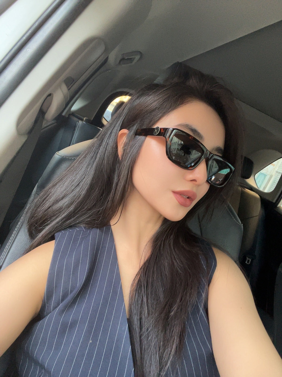 Balenciaga BB0409 Black & Rose Gold Designer Sunglasses 58-18-140 mm - detail image 4