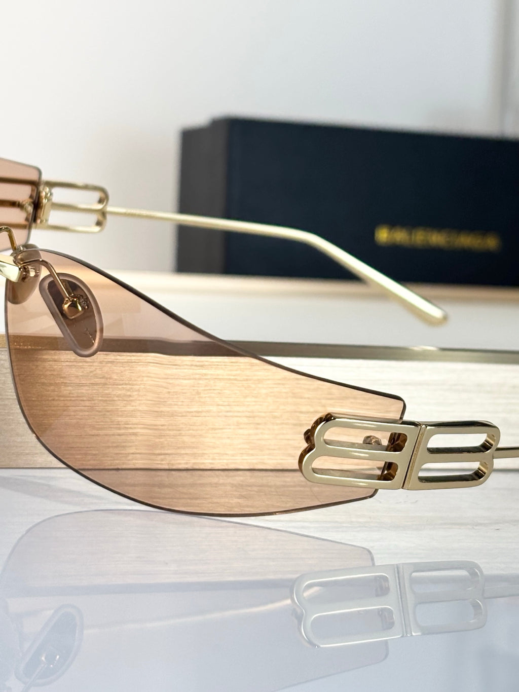 Balenciaga BB0484S Black Designer Sunglasses - detail image 6