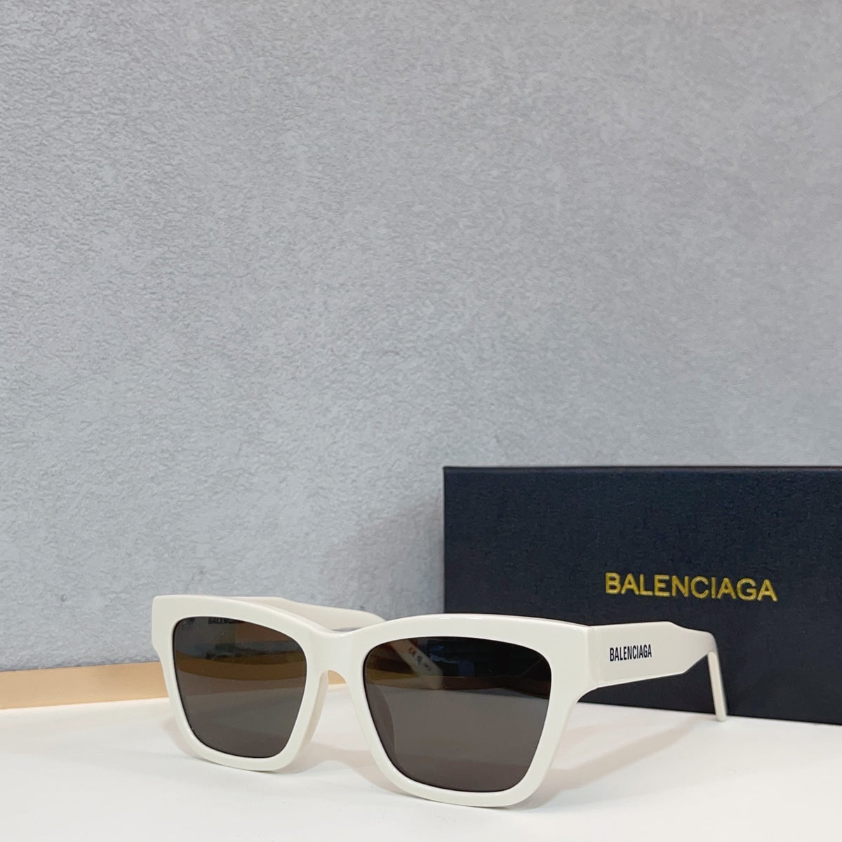 Balenciaga BB0307SA Black & Blue Designer Sunglasses 56-17-145 mm - detail image 2