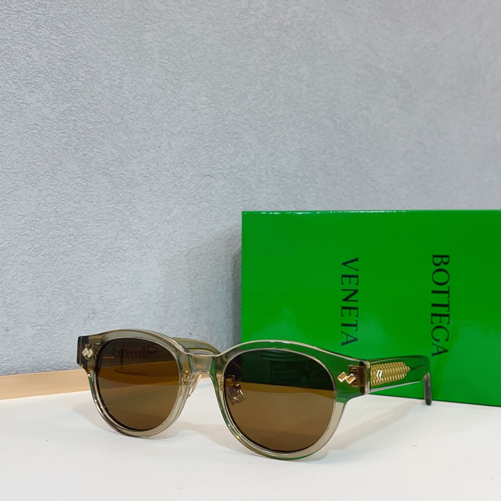 Bottega Veneta BV1405OA Green Designer Sunglasses 50-21-145 mm - detail image 3