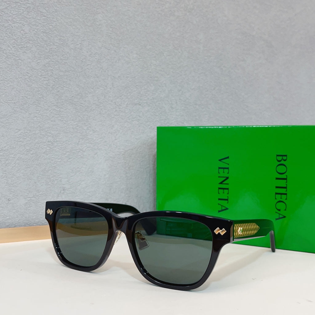 Bottega Veneta BV1402SK Green Designer Sunglasses 55-19-145 mm