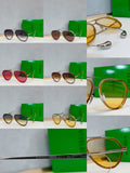 Bottega Veneta BV2034LA Green Designer Sunglasses 61-11-145 mm