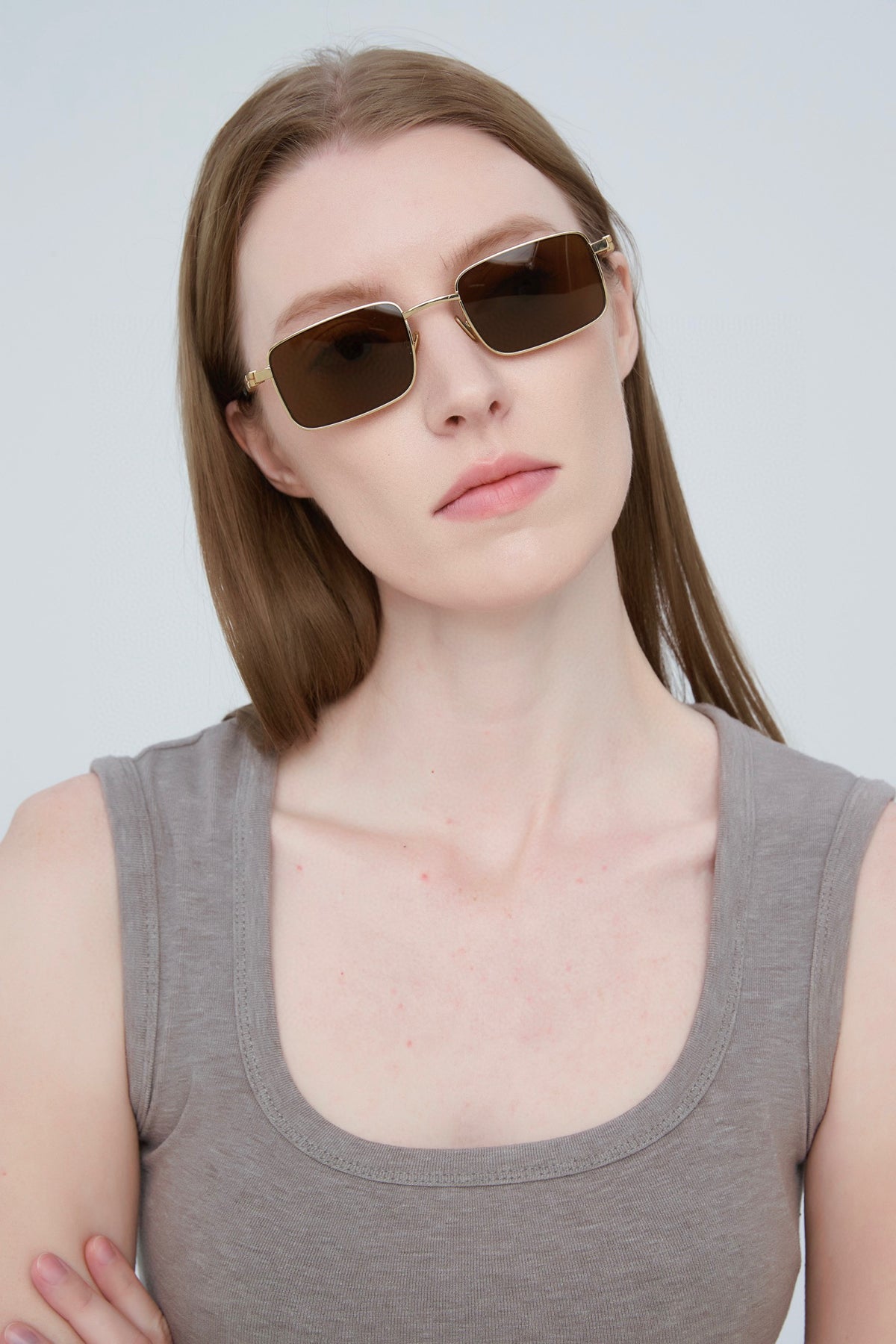 Bottega Veneta BV1469S Black & Orange Designer Sunglasses 54-20-145 mm - detail image 5