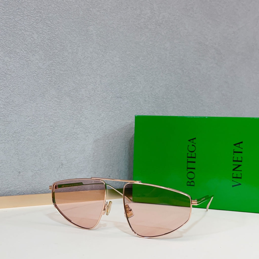 Bottega Veneta BV1466S Green Designer Sunglasses 59-18-140 mm Edition 2 - detail image 9