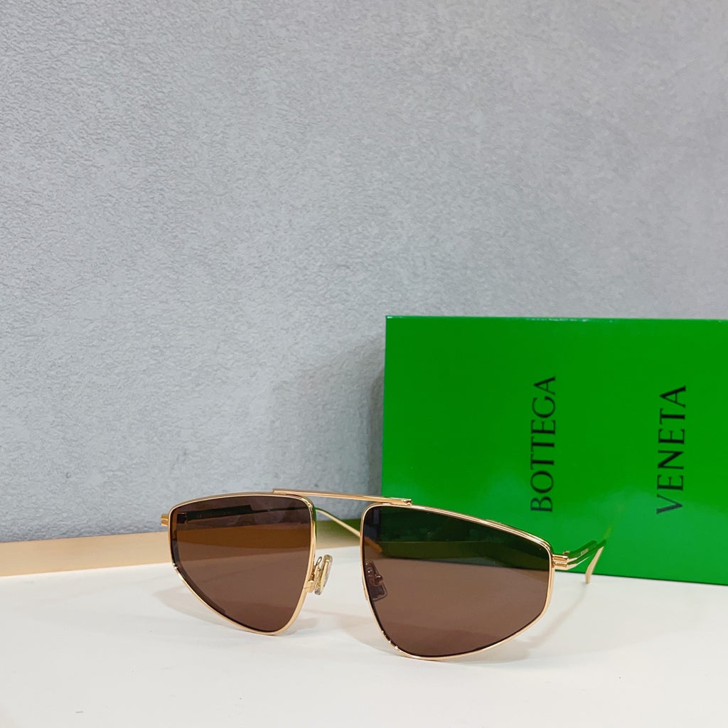 Bottega Veneta BV1466S Green Designer Sunglasses 59-18-140 mm Edition 2 - detail image 7