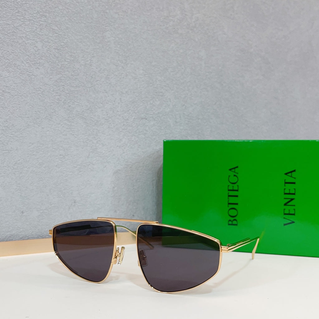 Bottega Veneta BV1466S Green Designer Sunglasses 59-18-140 mm Edition 2 - detail image 3